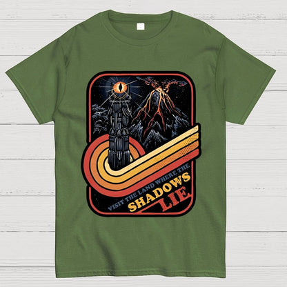 Where the Shadows Lie Unisex Geek T-Shirt
