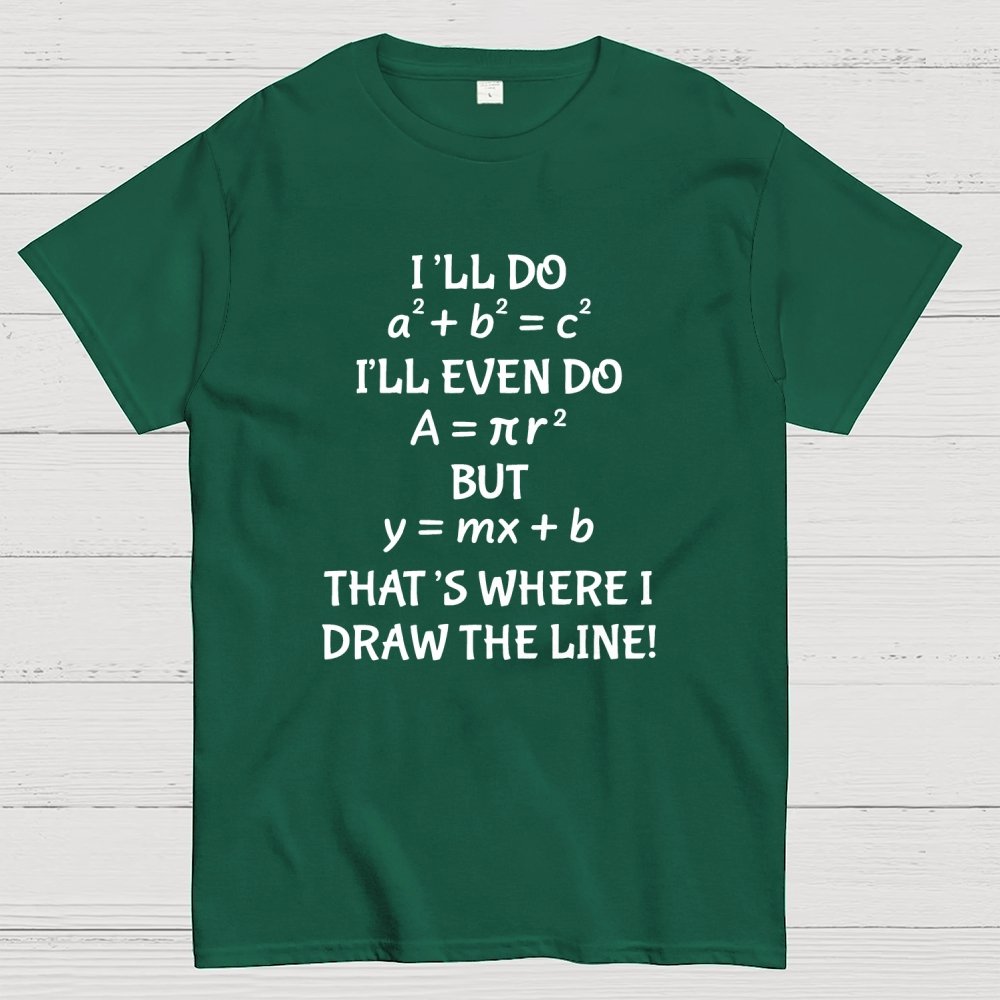 Funny Math Joke Quotes Geek T-Shirt
