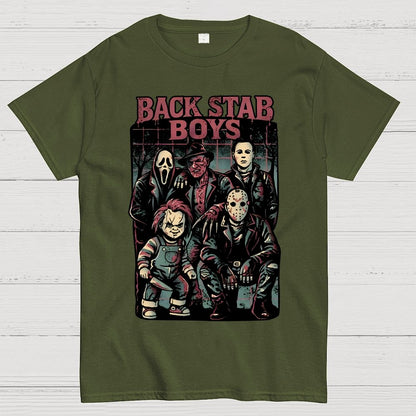 Back Stab Boys Unisex Geek T-Shirt
