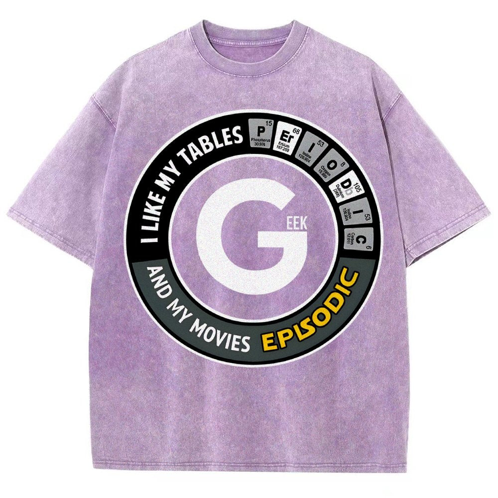 Nerdy and Proud Vintage Distressed T-shirt