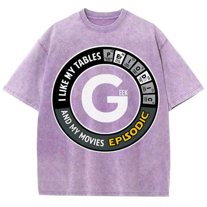 Nerdy and Proud Vintage Distressed T-shirt