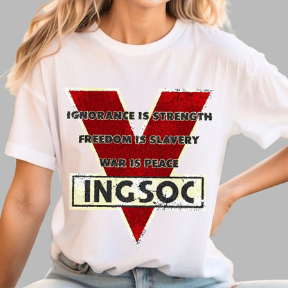 Lgnorance Is Strength Tri Blend Sarcasm Geek T-Shirt