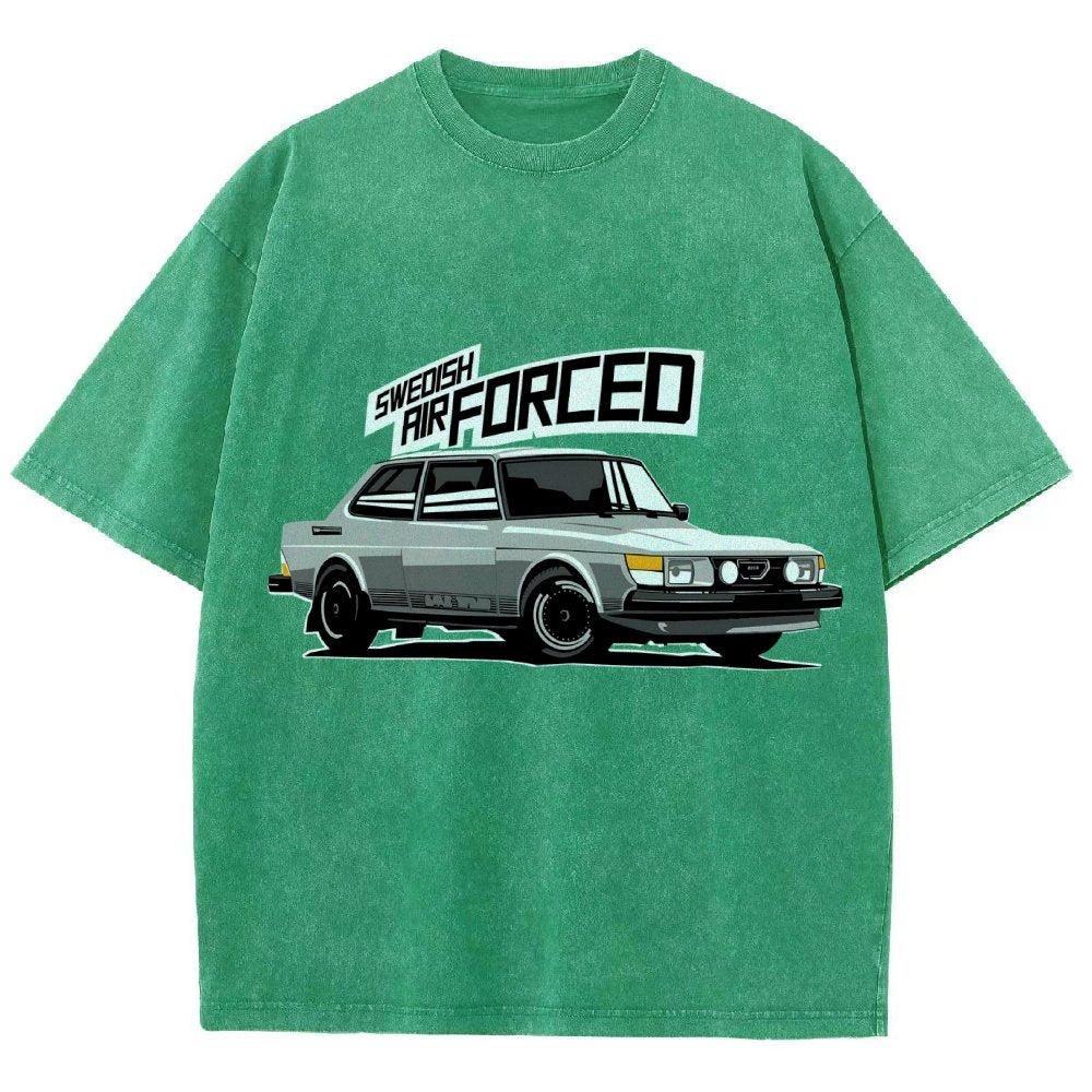Sweoish Airforced Vintage Distressed T-shirt