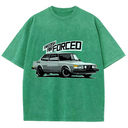 Sweoish Airforced Vintage Distressed T-shirt
