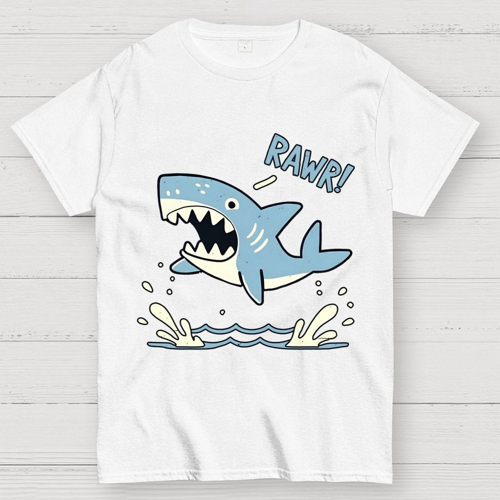 Shark Rawr! Unisex Geek T-Shirt