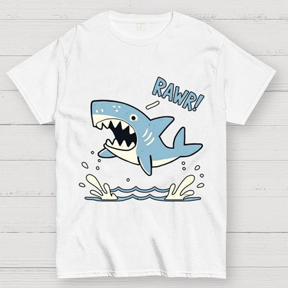 Shark Rawr! Unisex Geek T-Shirt
