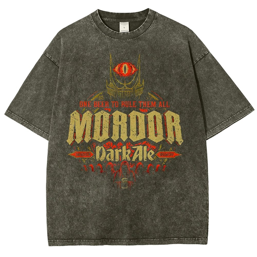 A Glass Of Beer Can Cure All Diseases Vintage Distressed T-shirt