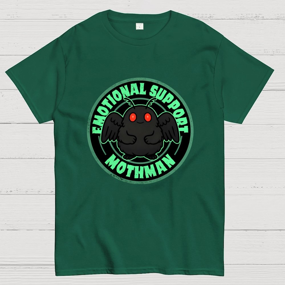 Emotional Support Mothman Geek T-Shirt