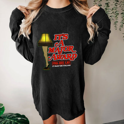 Major Award Washed Long Sleeve Tee