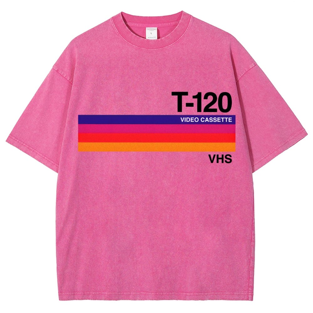Dusk Video Cassette VHS Vintage Distressed T-shirt