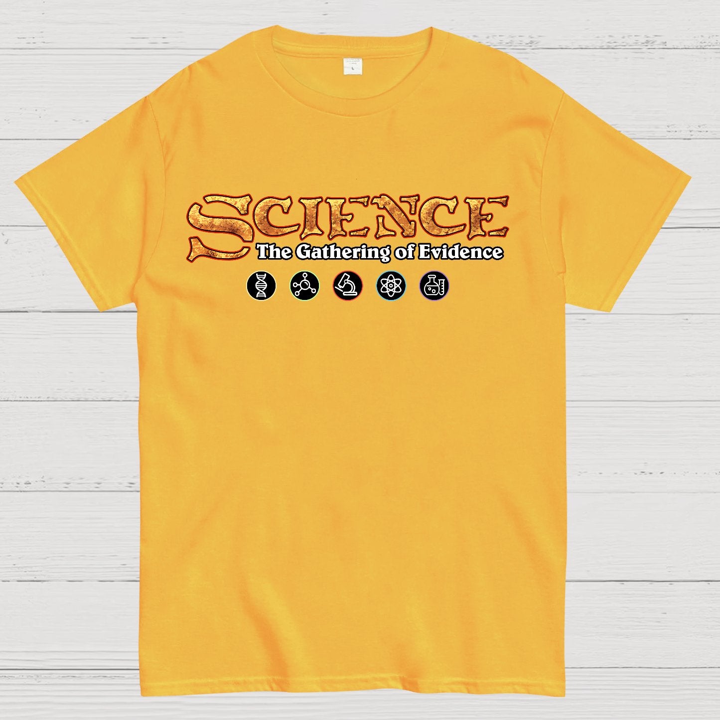 Science The Gathering of Evidence Geek T-Shirt
