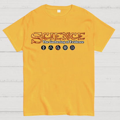 Science The Gathering of Evidence Geek T-Shirt