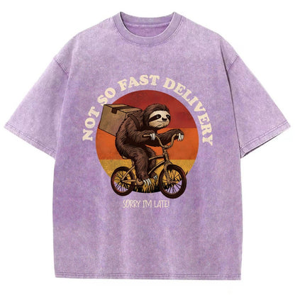 Not So Express Delivery Vintage Distressed T-shirt