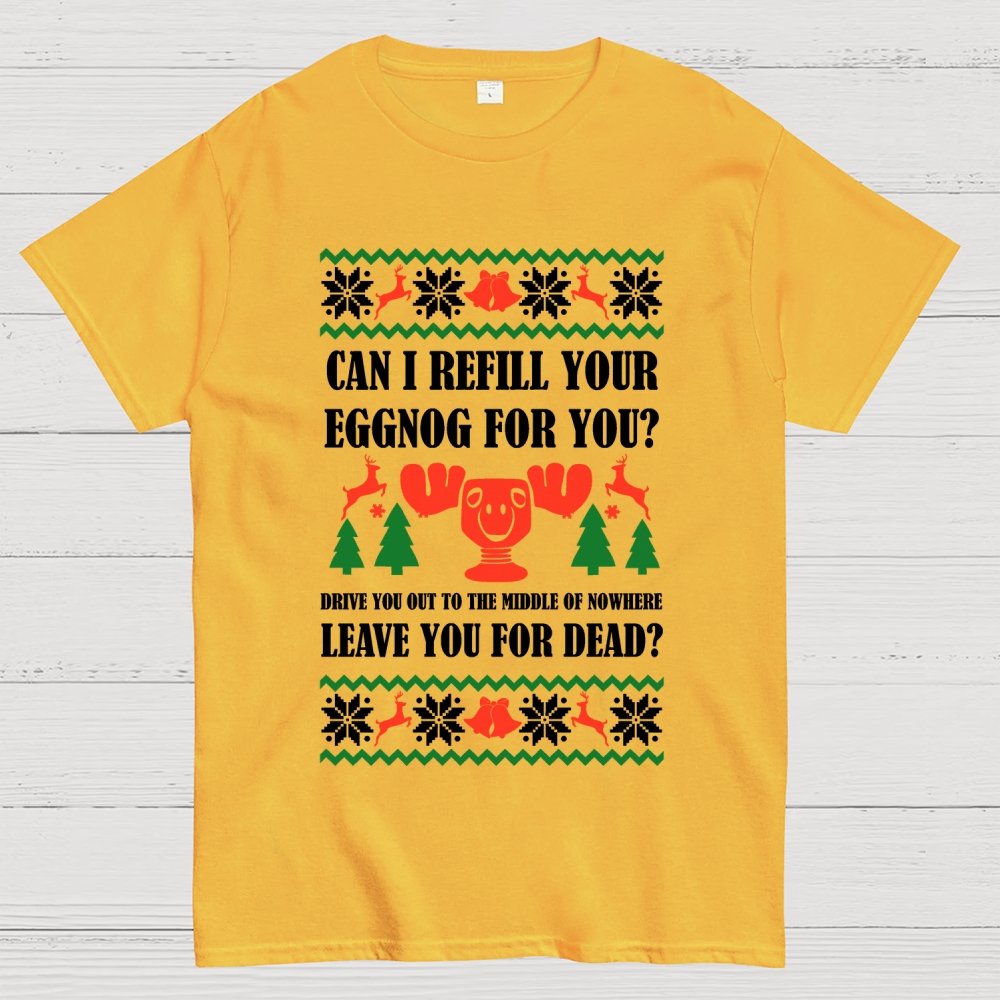 Mystery World Eggnog Geek T-Shirt