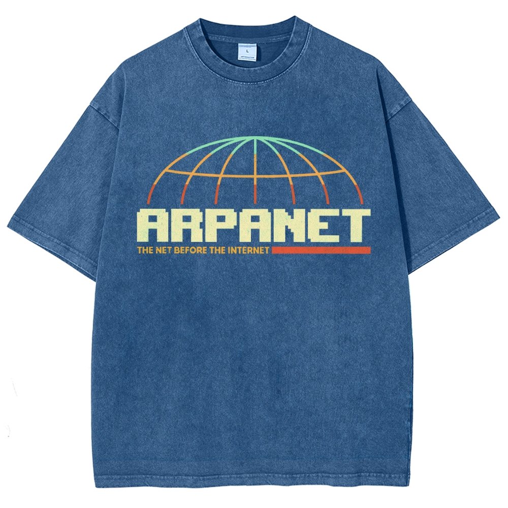 Retro Network Vintage Distressed T-shirt