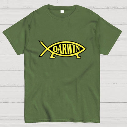 Darwin Fish Geek T-Shirt