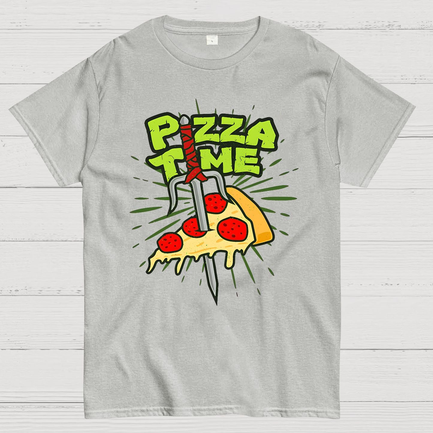 Pizza Time! Geek T-Shirt