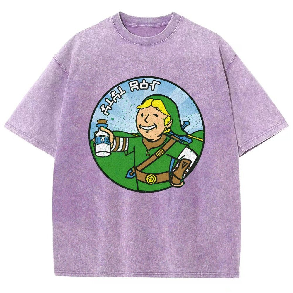 Mystic Milk Vintage Distressed T-shirt