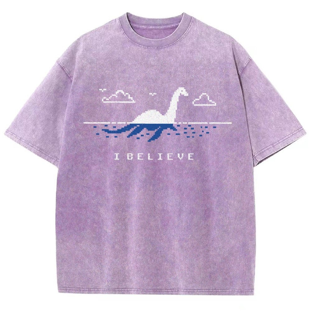 I Believe Vintage Distressed T-shirt