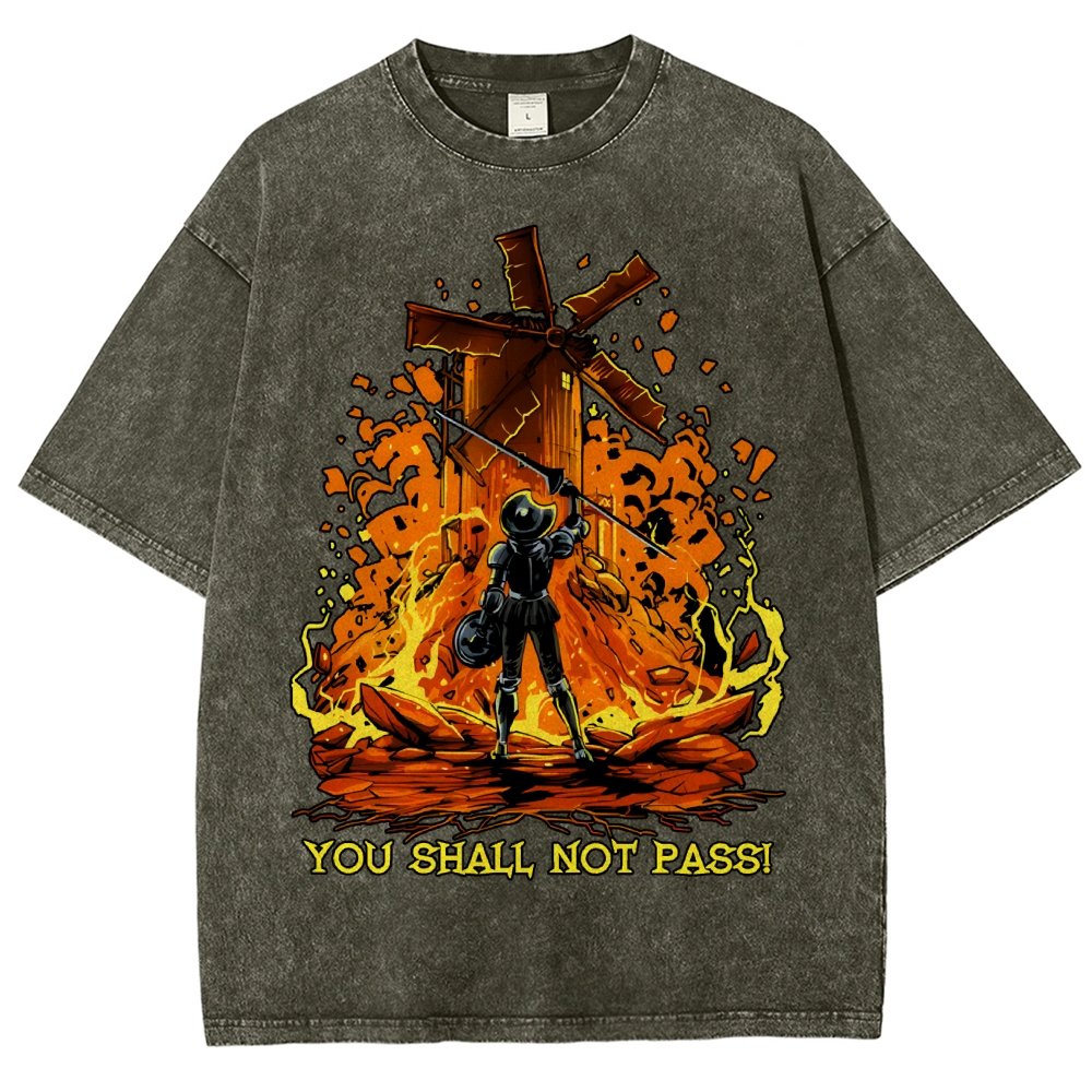 Defender of the Old Land REMIX Vintage Distressed T-shirt