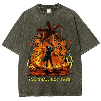Defender of the Old Land REMIX Vintage Distressed T-shirt