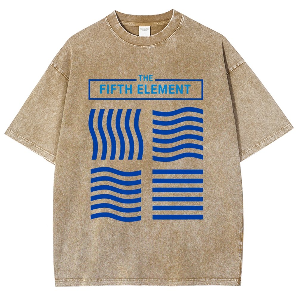 Elemental Stones Nerd Vintage Distressed T-shirt