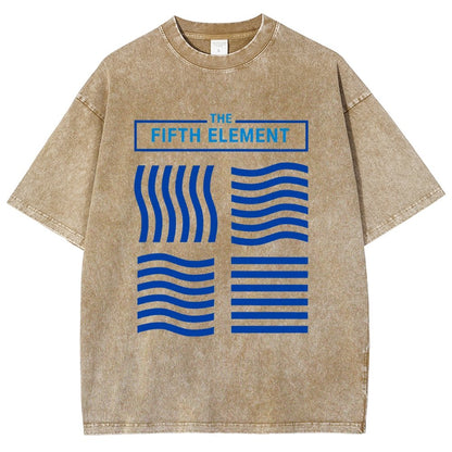 Elemental Stones Nerd Vintage Distressed T-shirt