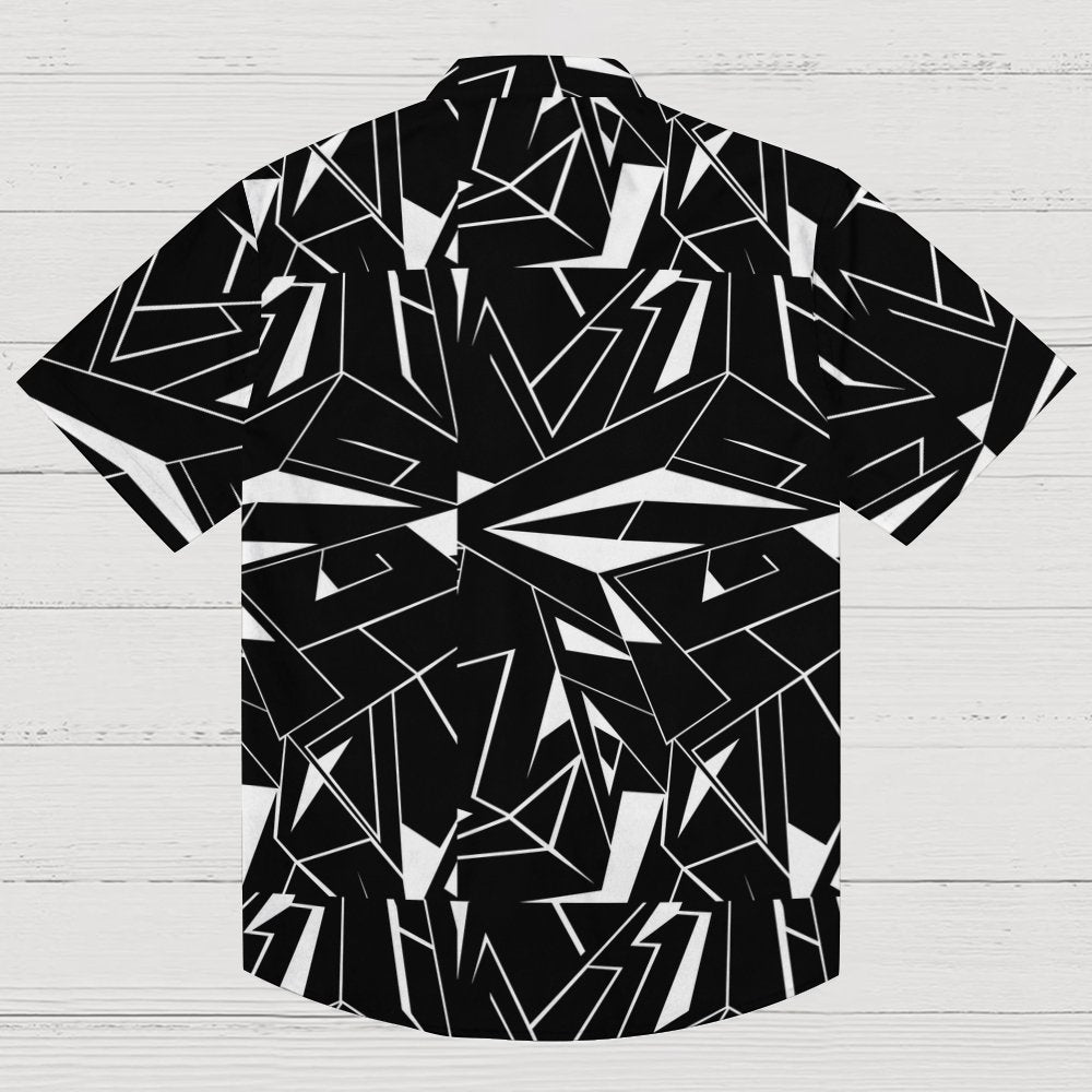 Geometric line Geek Hawaiian Shirt