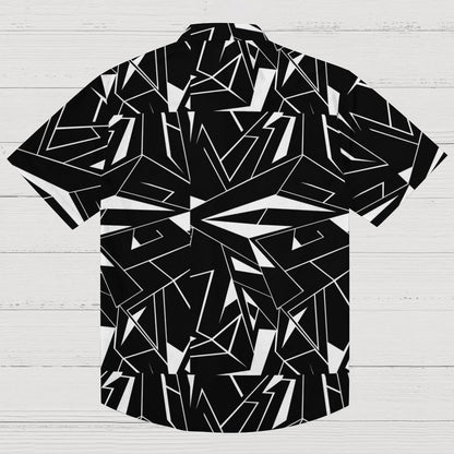 Geometric line Geek Hawaiian Shirt