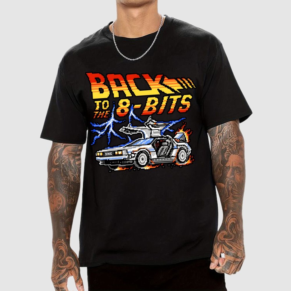 Back To The 8 Bits Geek T-Shirt