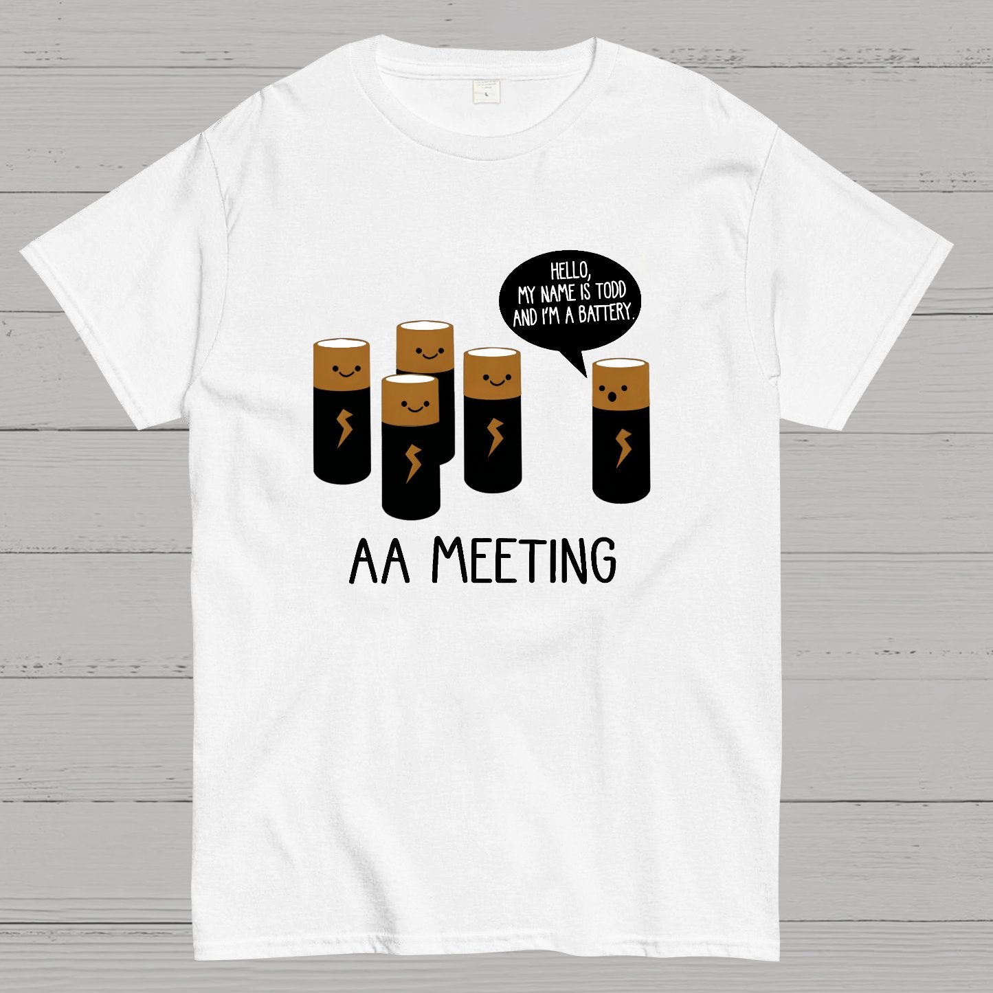 AA Meeting Nerdy T-Shirt
