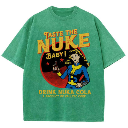 Taste the nuke Vintage Distressed T-shirt