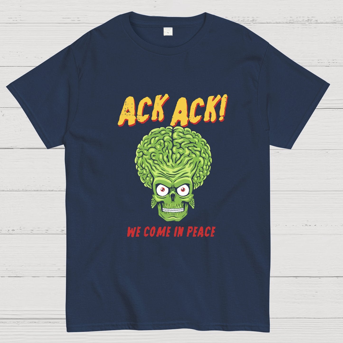 We Come In Peace Geeky T-Shirt