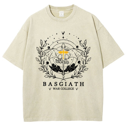 Fourth Wing Nerd Tee, Dragon Rider Bookish Vintage Distressed T-shirt