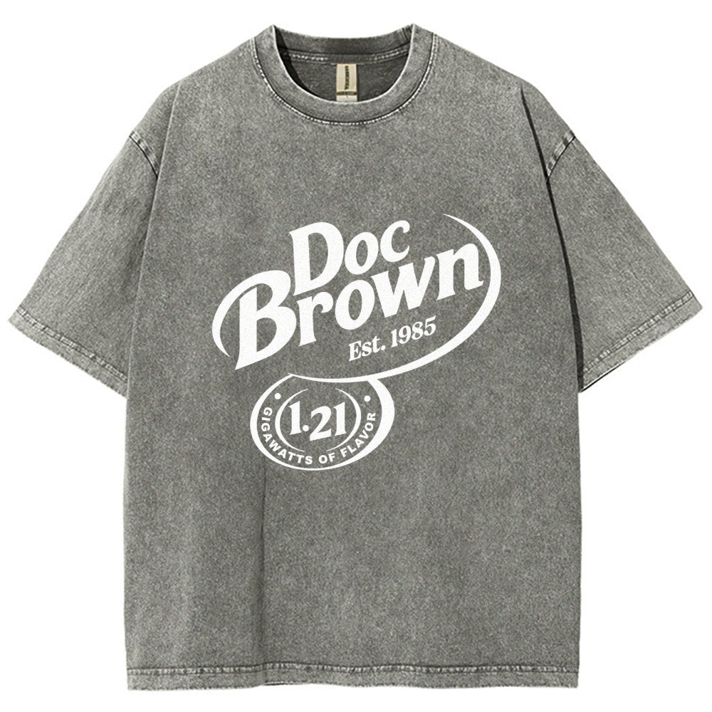 Back To The Flavor Vintage Distressed T-shirt