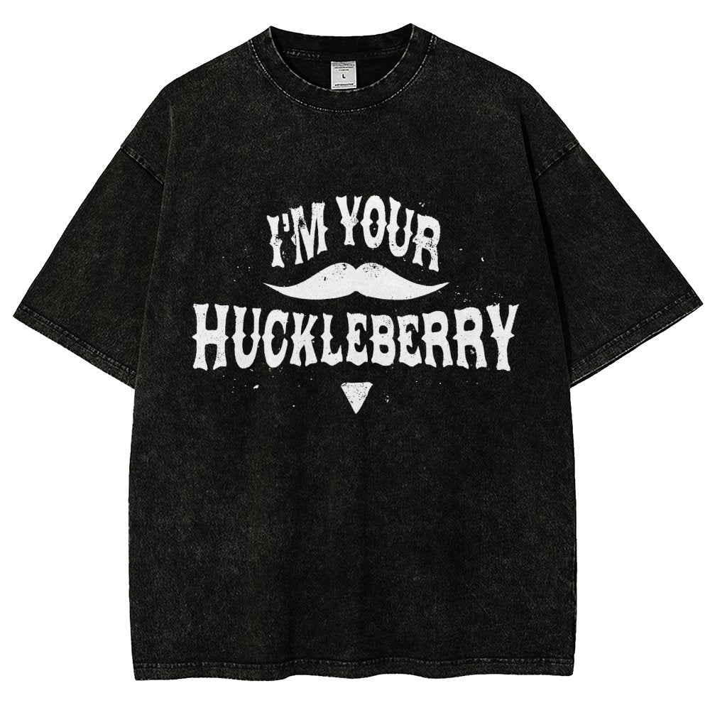 I'm Your Huckleberry Vintage Distressed T-shirt