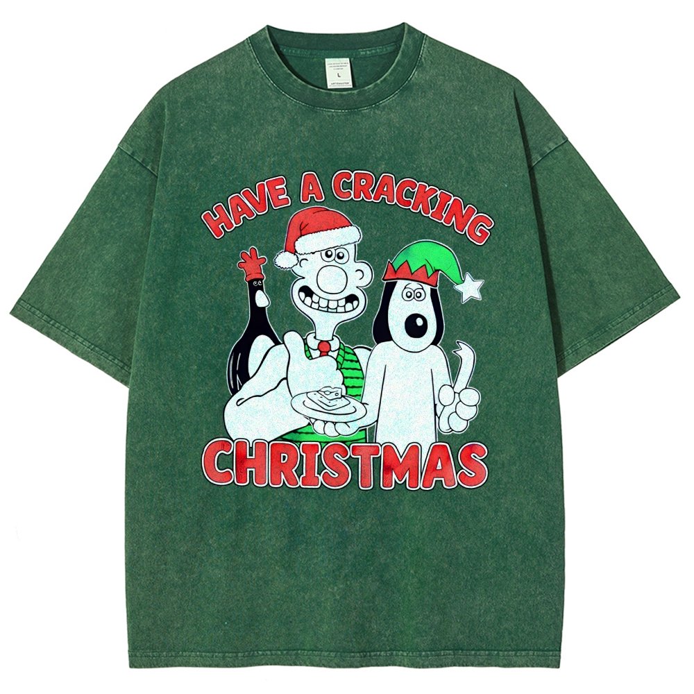 Have a Cracking Christmas Vintage Distressed T-shirt