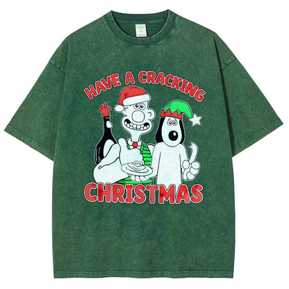 Have a Cracking Christmas Vintage Distressed T-shirt