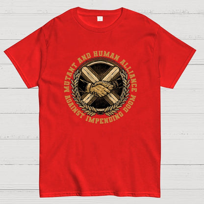 Mutant and Human Alliance Geek T-Shirt