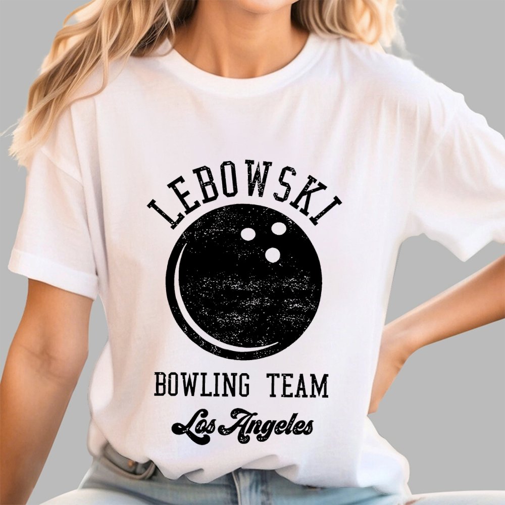 Lebowski Bowling Team Geek T-Shirt