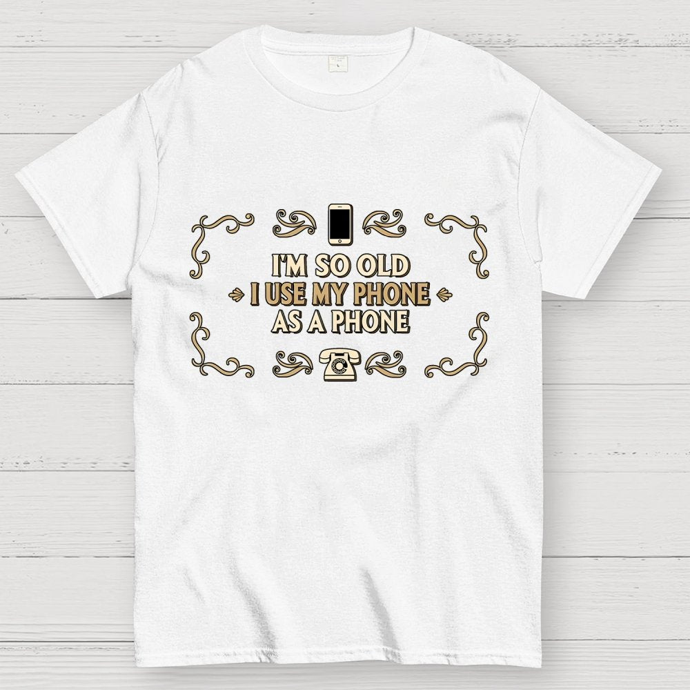 Old Phone Geek T-Shirt