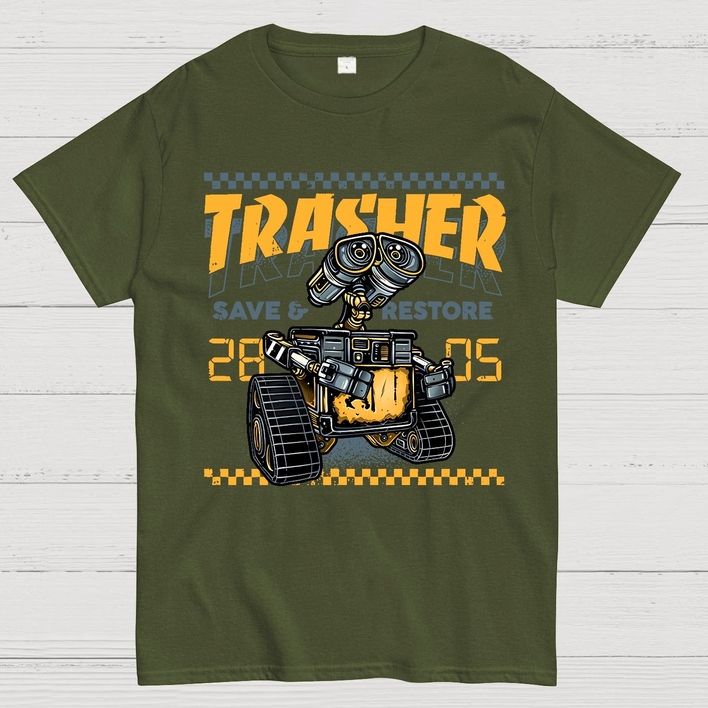Trasher Save and Restore Geek T-Shirt