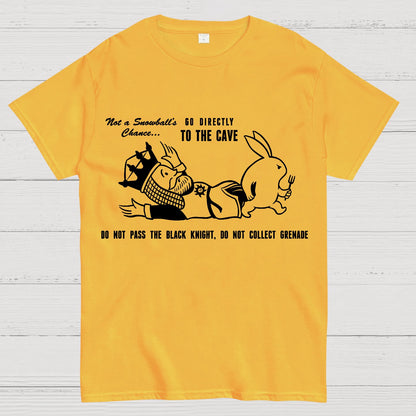 Go To The Cave Do Not Laugh Geek T-Shirt