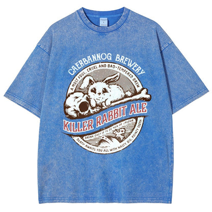 Killer Rabbit Ale Vintage Distressed T-shirt