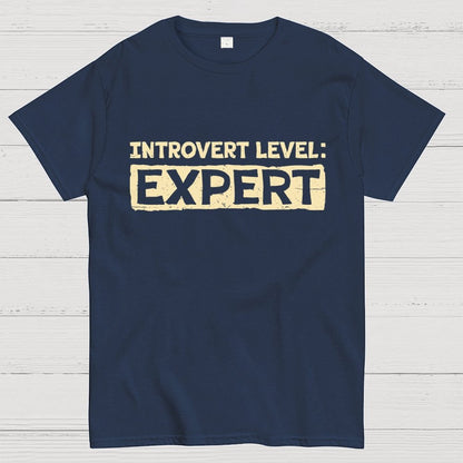 Introvert Level Expert  Geek T-Shirt