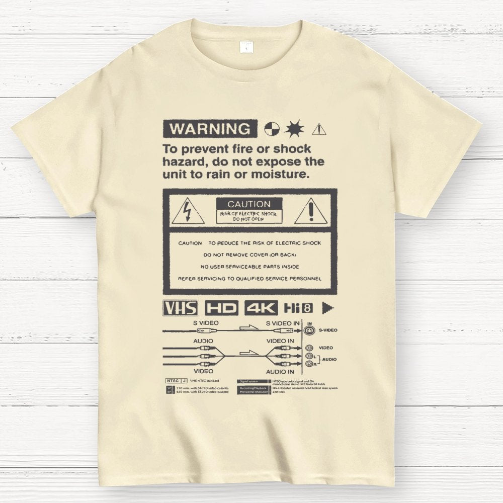 VCR Danger Geek T-Shirt