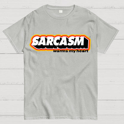 Sarcasm Warms My Heart Geek T-Shirt