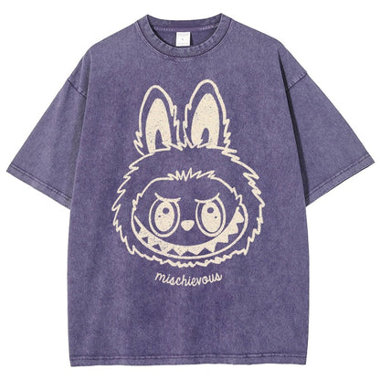 Le Boo Boo Vintage Distressed T-shirt