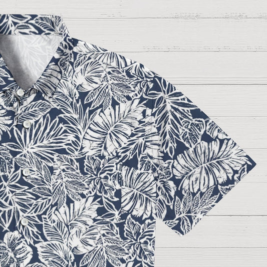 Batik Art Flowers Geeky Shirt