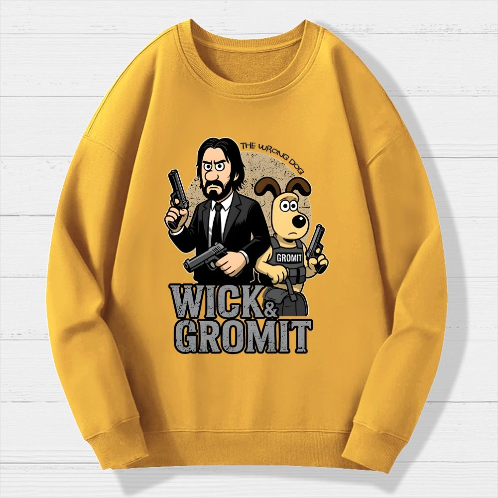The Wrong Dog Geek Cotton Sweatshirt